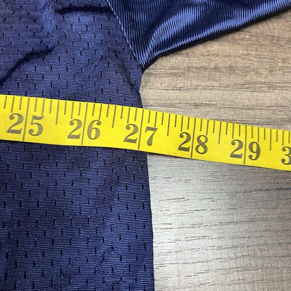 VTG Nike Michigan Wolverines Tom Brady NCAA College Football Jersey 2XL Navy - Picture 4 of 11